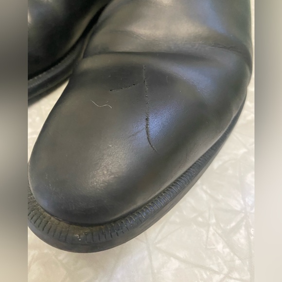 Magnanni Black leather chelsea boots Sz:12 made in Spain - Picture 3 of 12